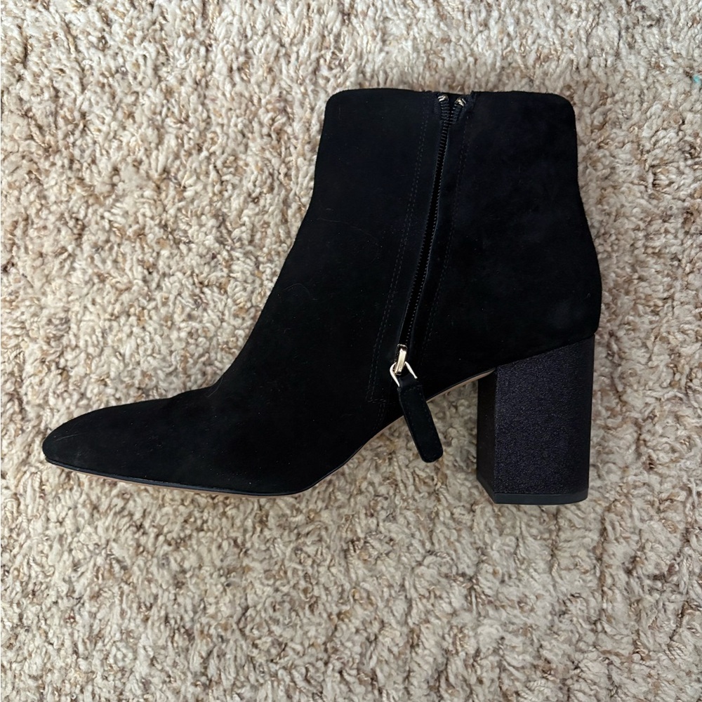 Kate spade GYPSY black booties with sparkle heel
